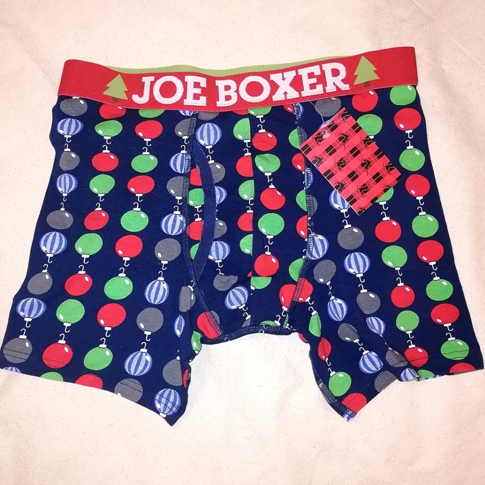 Joe Boxer boxer Christmas briefs underwear size medium gift NWT